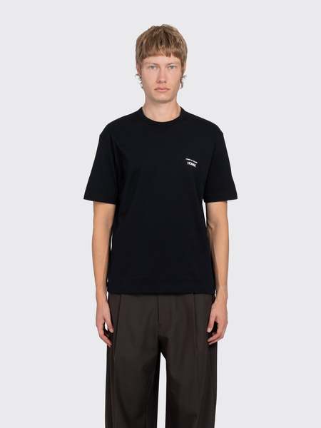 Comme des Garçons Homme Deux Cotton T-Shirt - Black | Garmentory