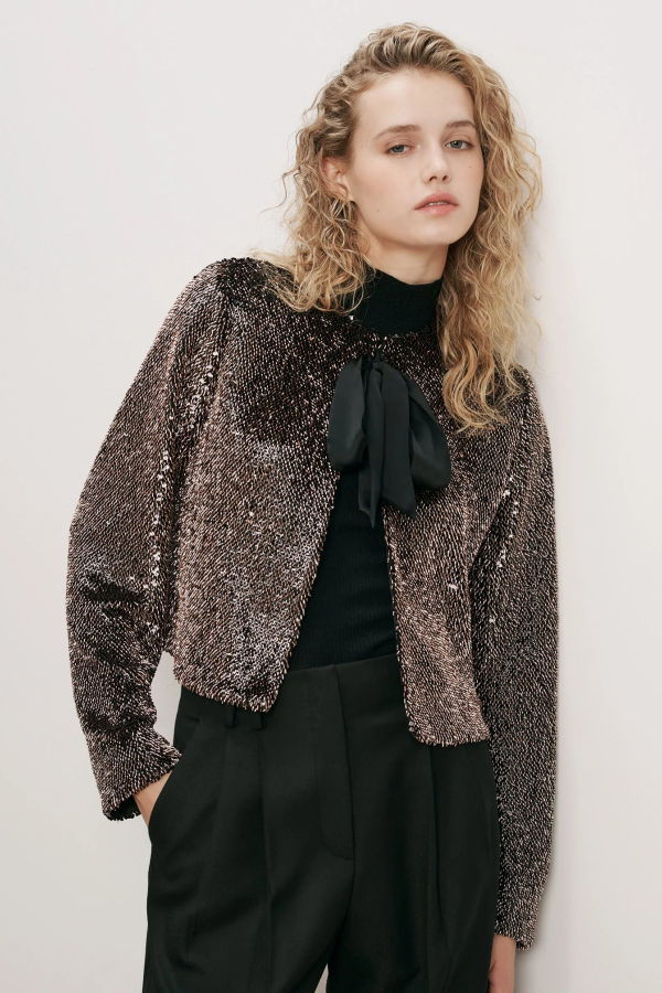 Veronica Beard Bancroff Sequin Jacket