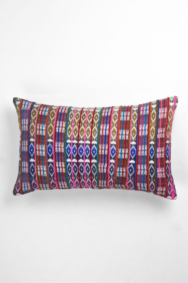 Archive New York Aves Ikat Pillow