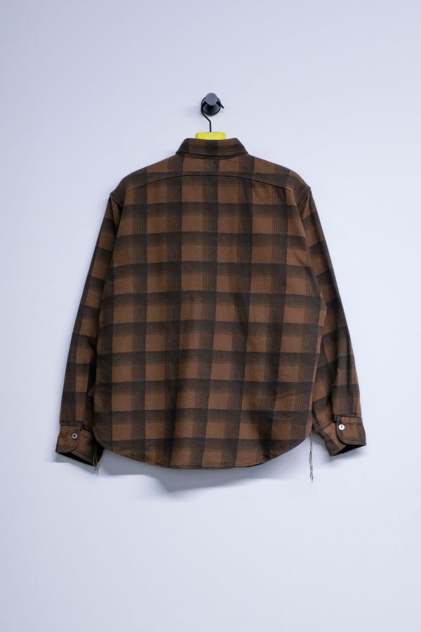 Taiga Takahashi Lot. 111 Cotton Work Shirt - Brown