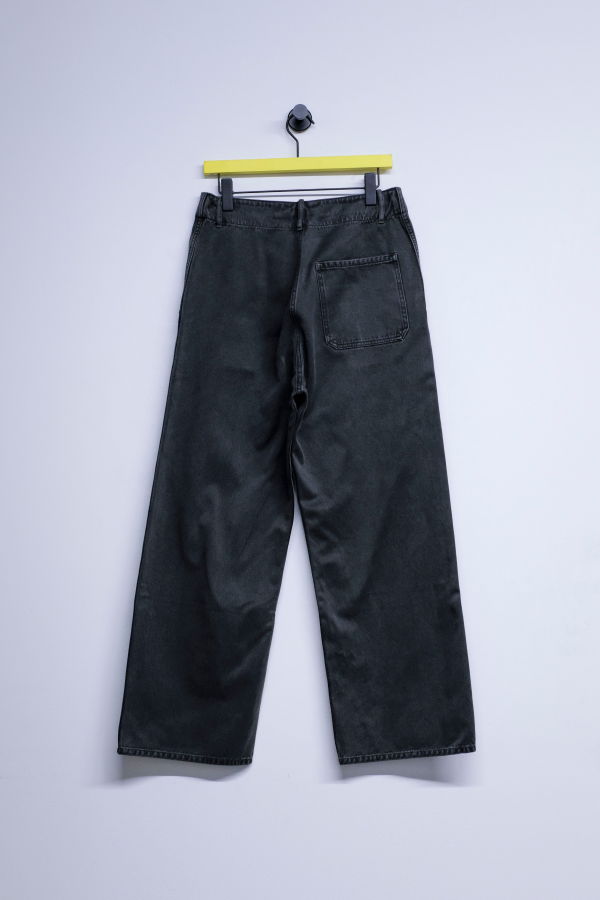 Taiga Takahashi Lot. 223 Sumi Supima Cotton Twill British Work Trousers