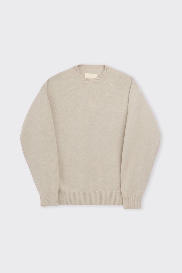 Yoko Sakamoto Crew Neck Knit Sweater