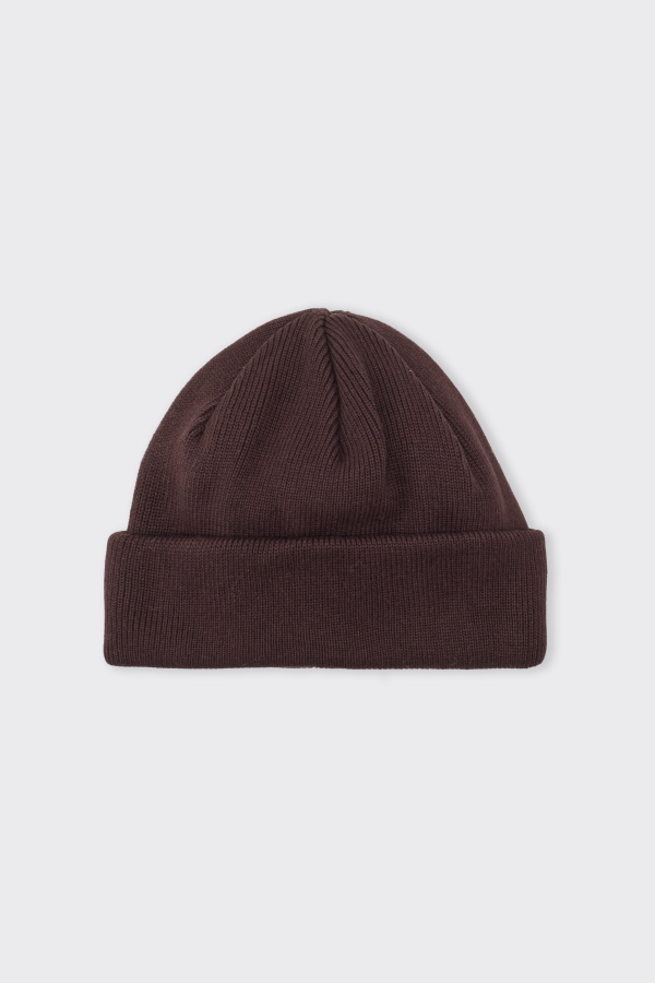 Yoko Sakamoto Knit Big Watch Cap - Brown