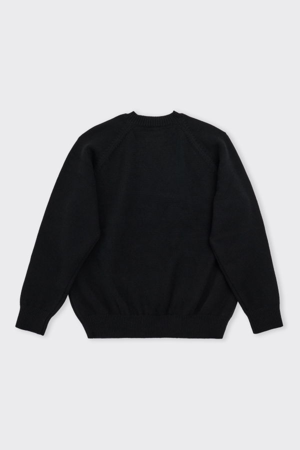 Yoko Sakamoto Raglan Crew Neck Knit
