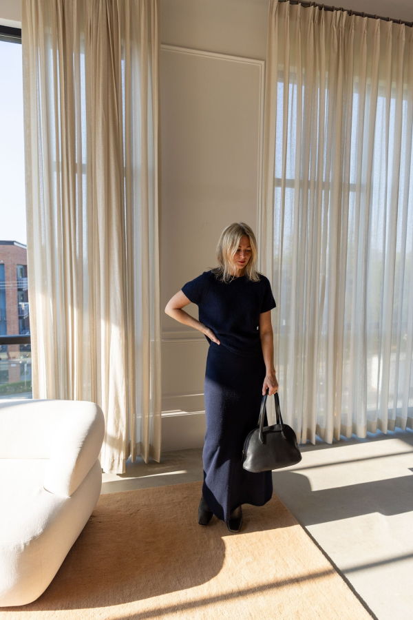 Lisa Yang Siona Sweater - Navy