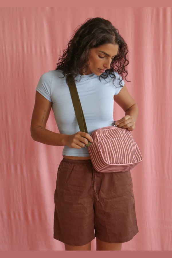 Mosey Me Strokes Crossbody Bag