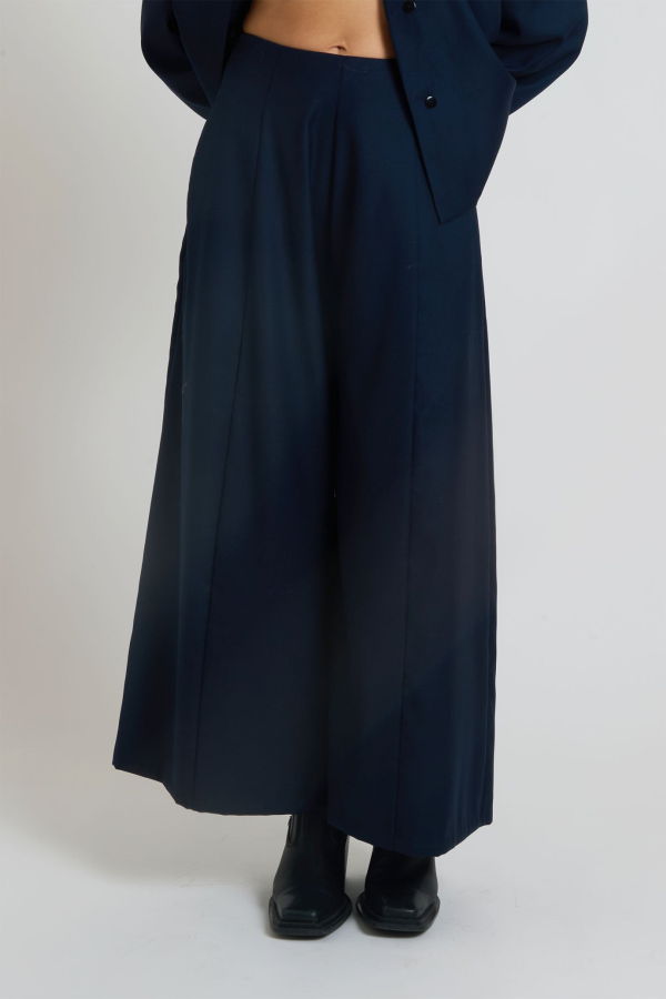 KAAREM Umbrella Four-Panel Wide Leg Pocket Pant