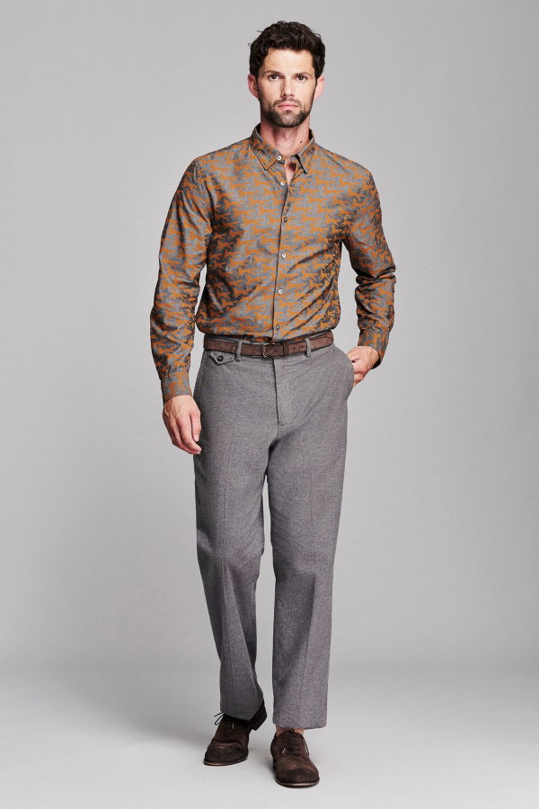 Billy Reid Archive Fox Wilson Shirt - Chambray