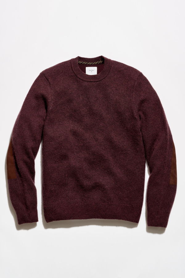 Billy Reid Cashmere Dover Sweater - Plum Heather