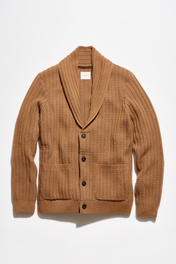 Billy Reid Keith Cardigan - Camel Heather