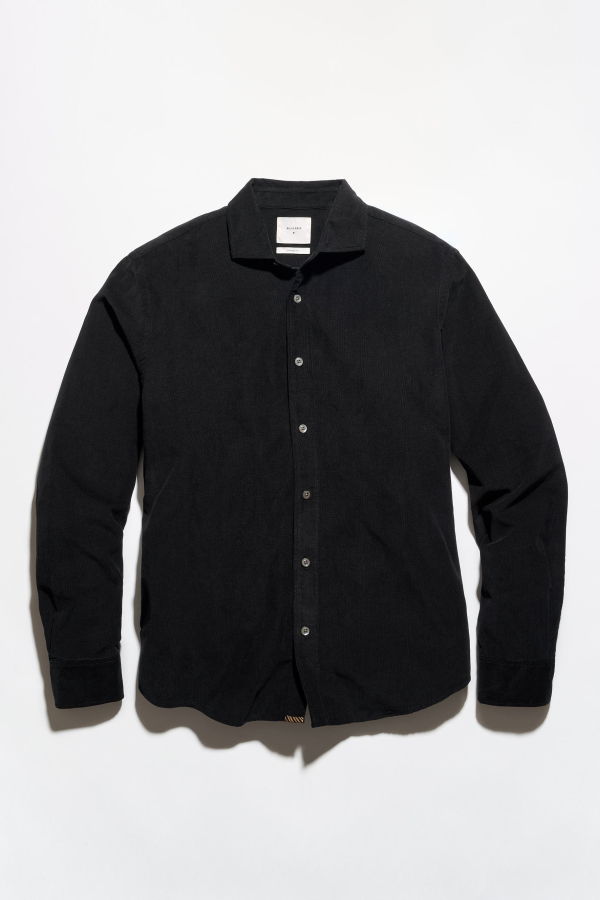 Billy Reid Corduroy Cedar Shirt - Black