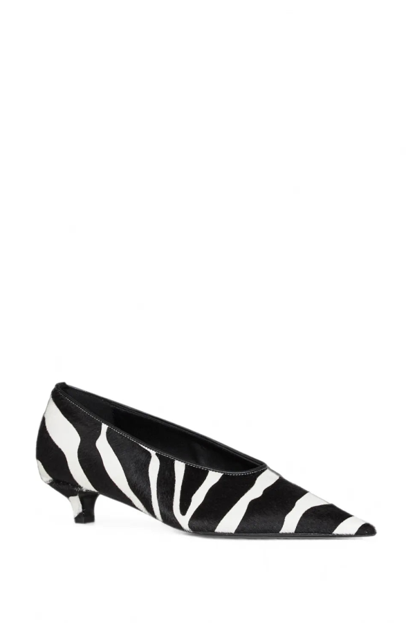 Totême Sharp Pony Hair Kitten Pump