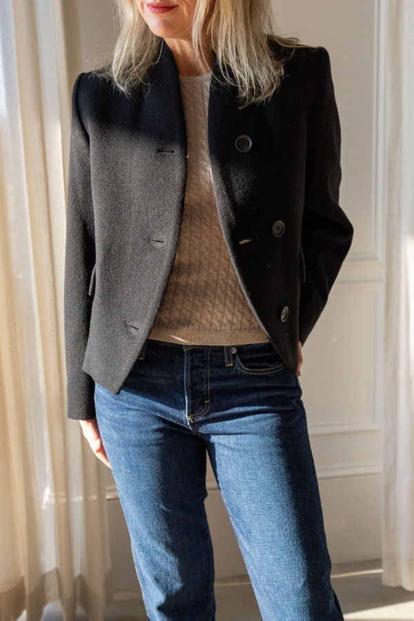House of Dagmar Dagmar Short Curved Jacket
