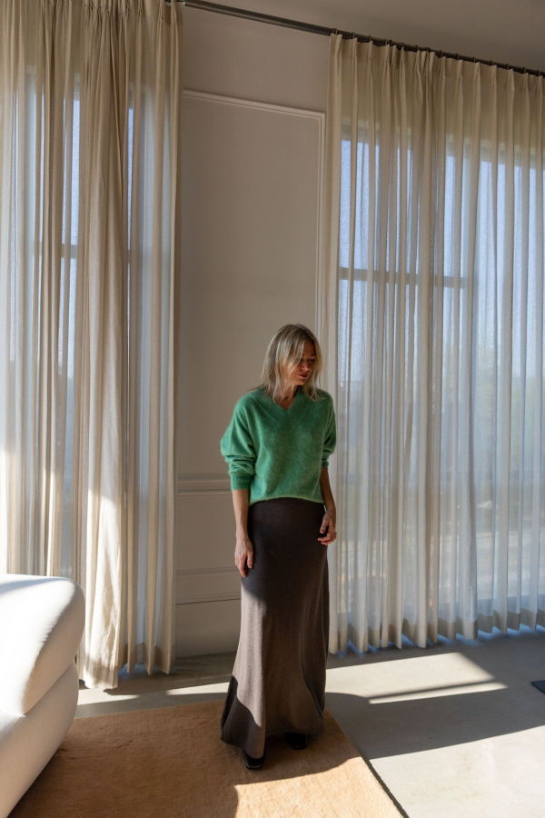 Guest in Residence Grizzly Double V Sweater