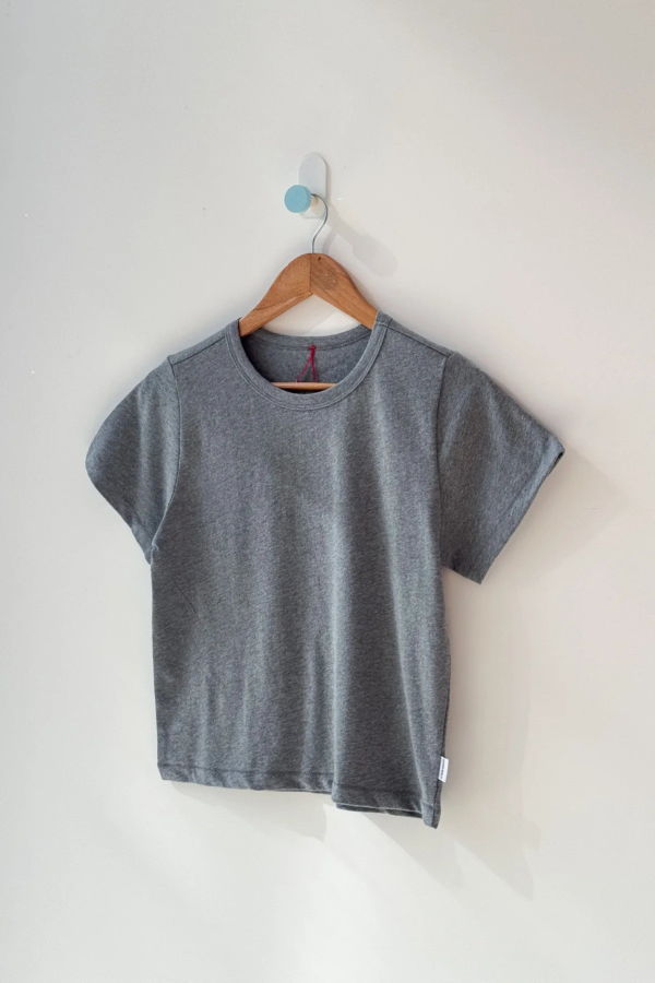 Le Bon Shoppe The Little Boy Tee - Melange Grey