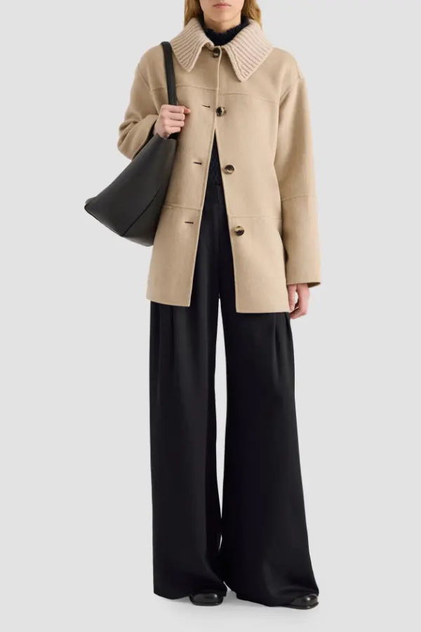 Proenza Schouler Lisa Double-Faced Jacket - Oat