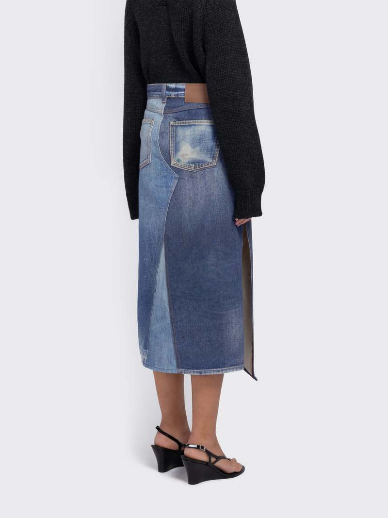 Our Legacy Craft Skirt - Blue Azure