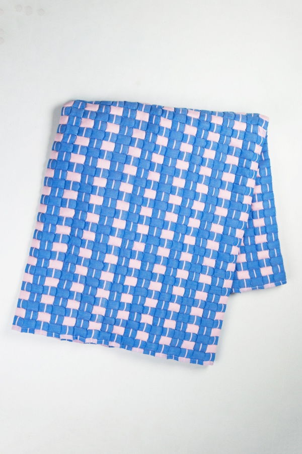 Archive New York Quilted Sujani Throw Blanket
