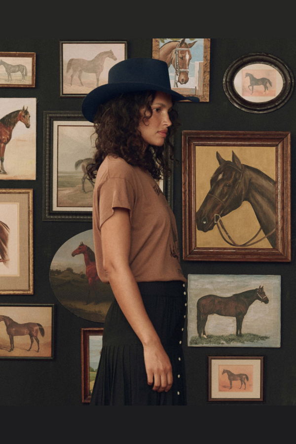 The Great. The Stetson Boxy Crew Top