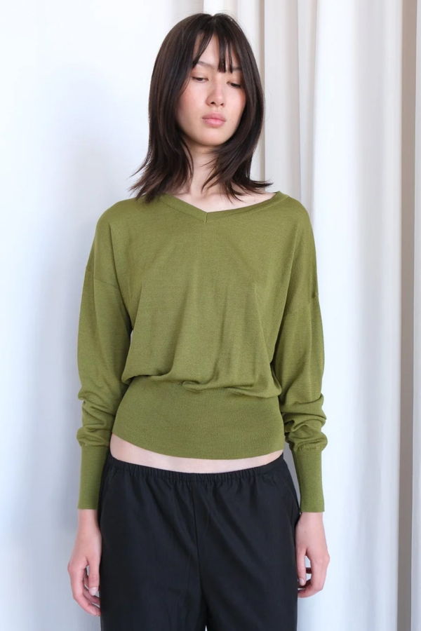Geel Andrea Sweater - Moss