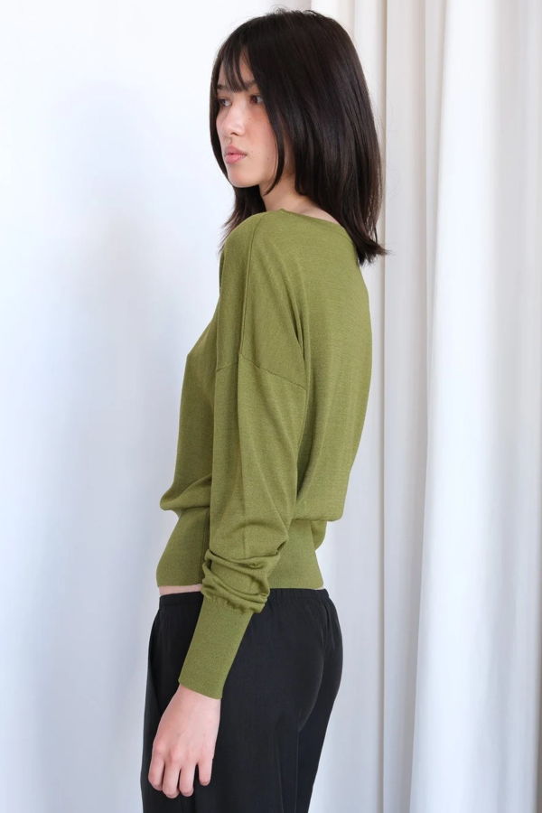 Geel Andrea Sweater - Moss