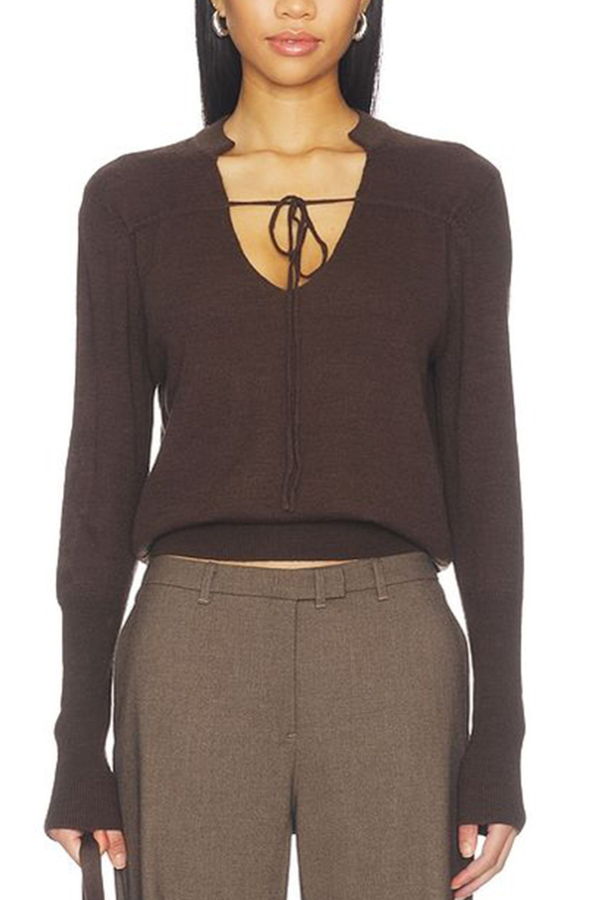 Geel Joslyn Sweater - Americano
