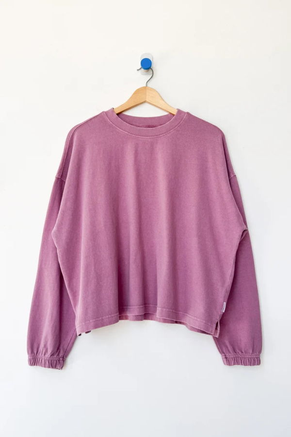 Le Bon Shoppe Naturelle Long Sleeve Tee - Dusty Lilac