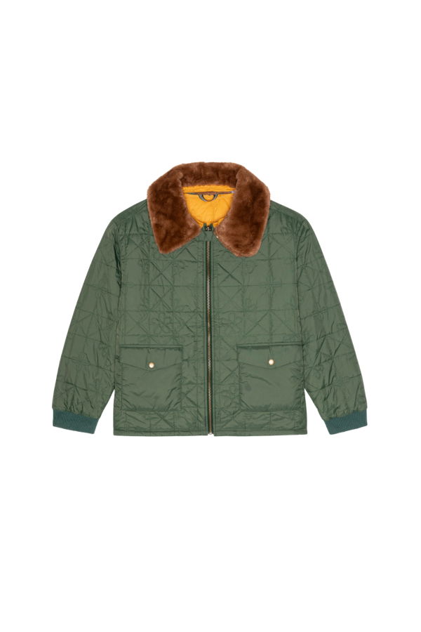 The Great. The Reversible Logger Puffer - Pine/Amber