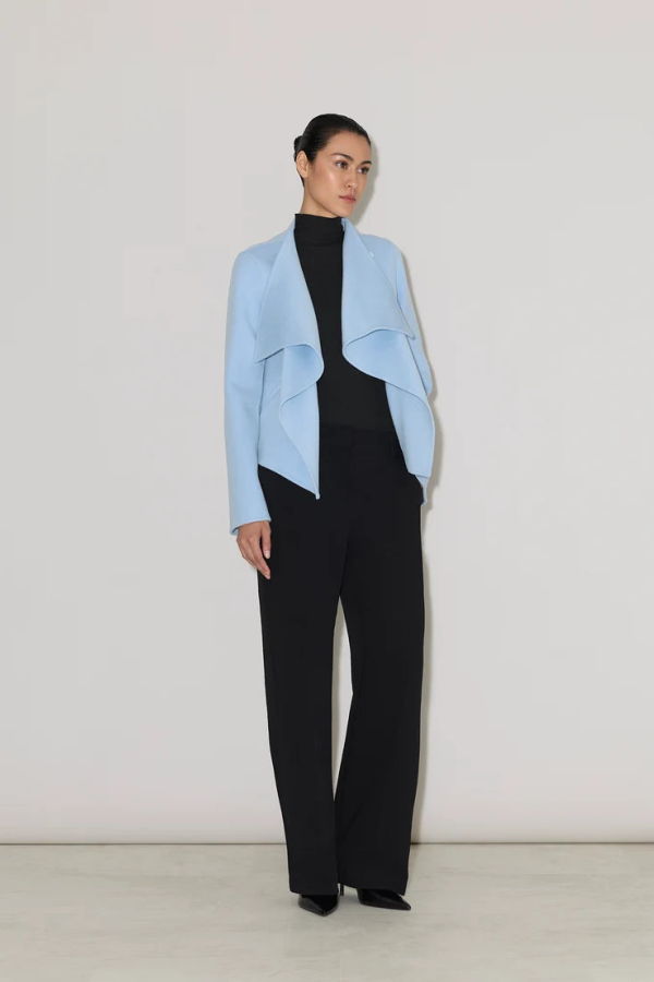 SOIA & KYO Bree Wrap Jacket - Forgetmenot