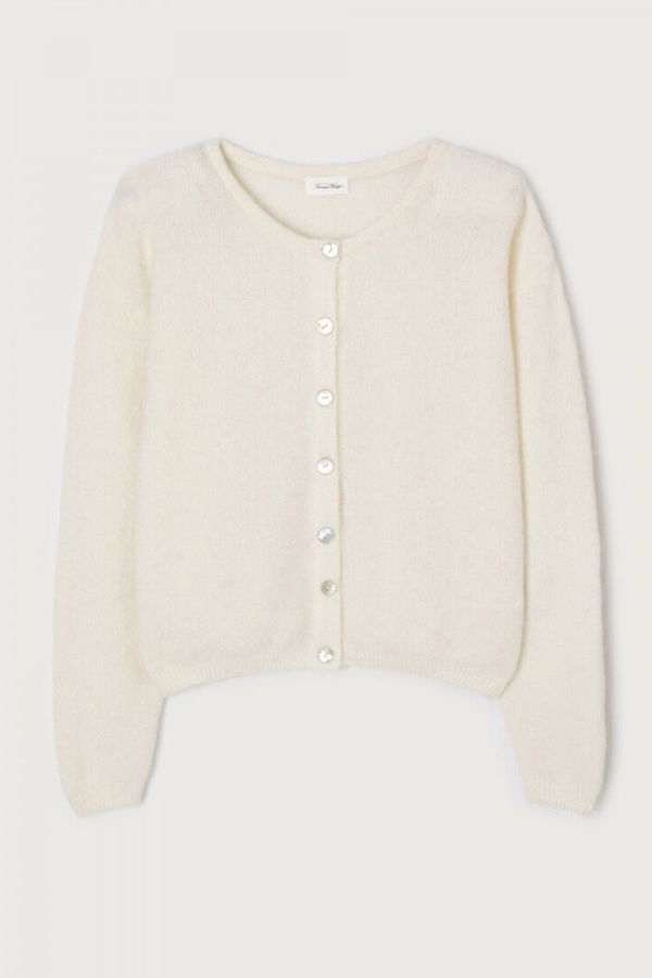 American Vintage Vitow Cardigan - White