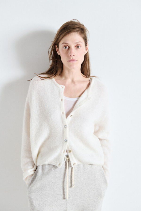 American Vintage Vitow Cardigan - White