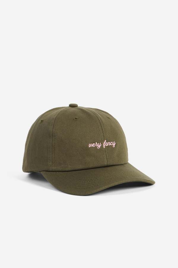 "INTENTIONALLY __________." Very Fancy Script Dad Cap | Garmentory