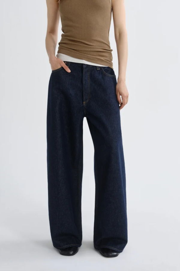 AGOLDE Rounded Baggy Jeans - Rinse