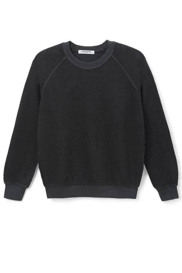 Perfect White Tee Ziggy Reverse Fleece Crewneck Sweatshirt
