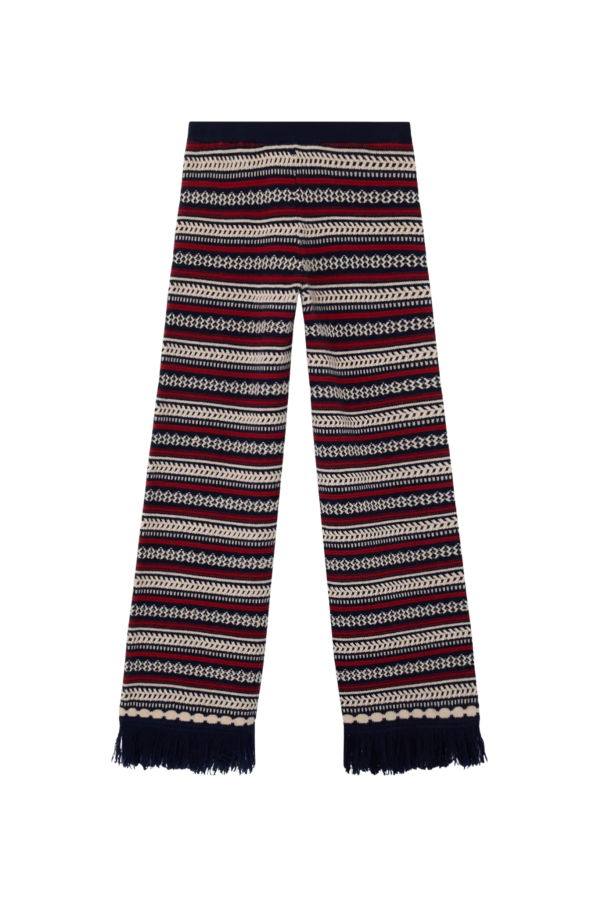Guest in Residence Western Stripe Pant - Midnight Combo