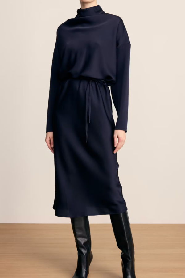 Veronica Beard Kingsley Midi Dress - Navy