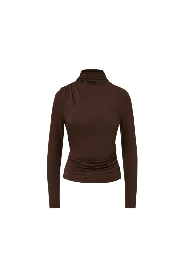 Veronica Beard Mylie Top - Espresso