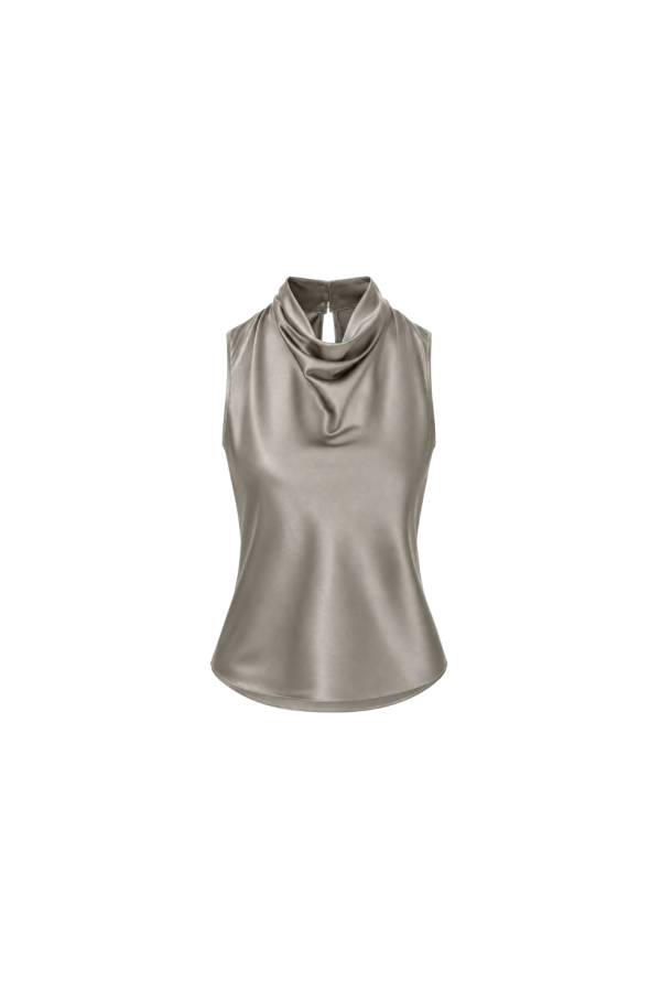 Veronica Beard Tam Top - Pewter