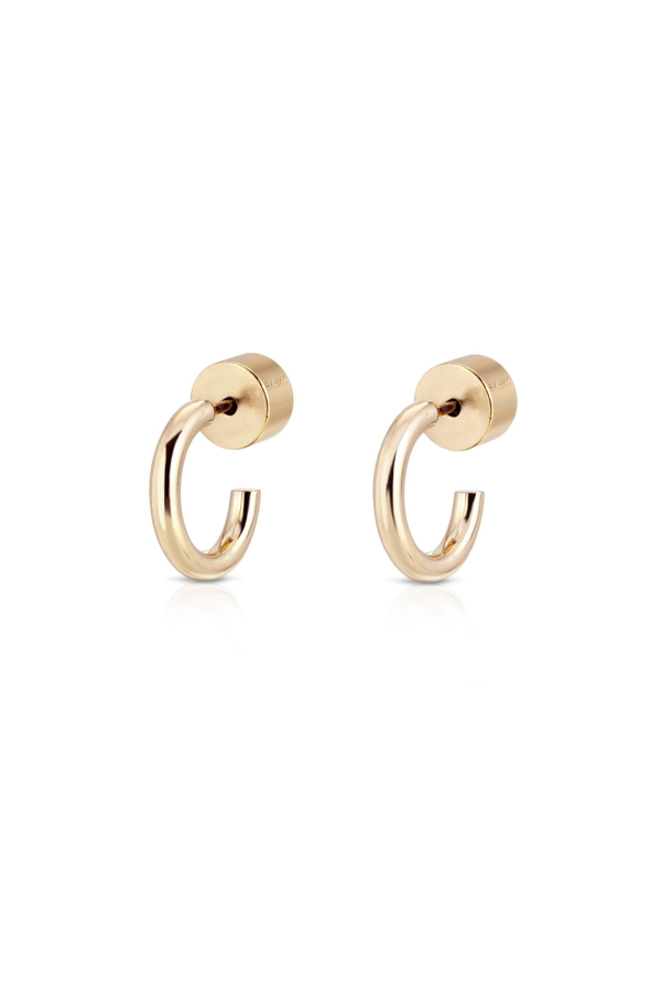 Eklexic Jewelry Jeanne Huggie Hoops
