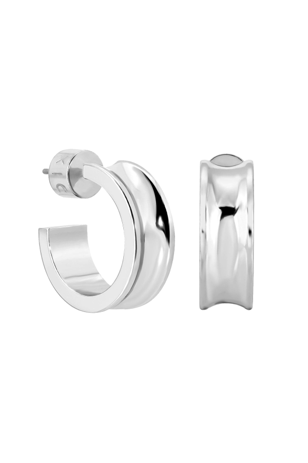 Eklexic Jewelry Mini Concave Hoops