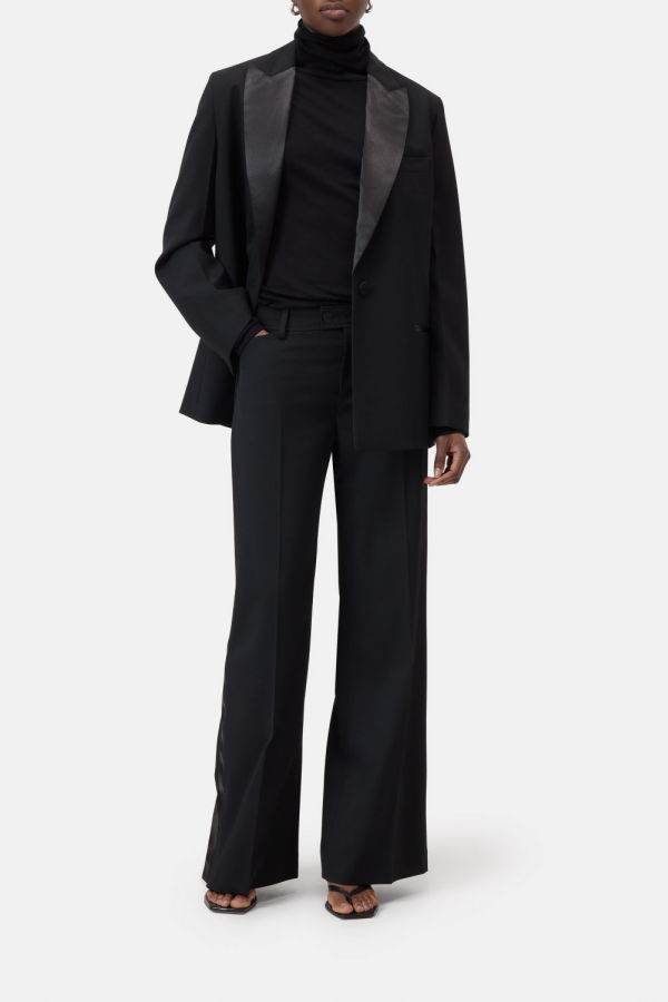 Closed Flye Pants - Black