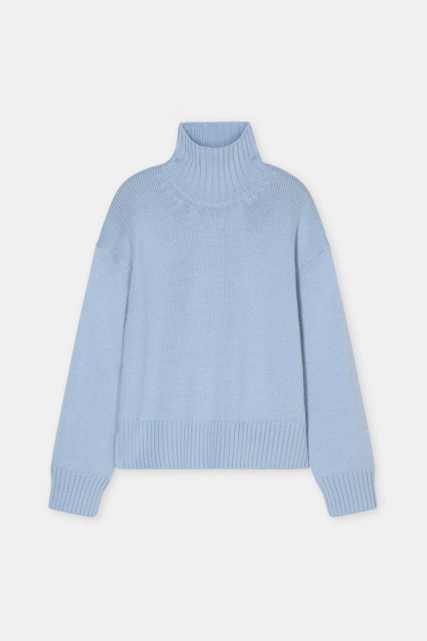 Closed Rolli Long Sleeve Turtleneck - Powder Blue