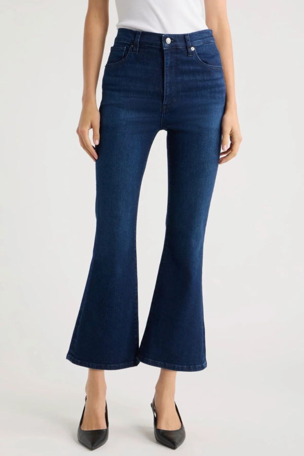FRAME Denim The Reboot Crop Jeans - Ultraviolet