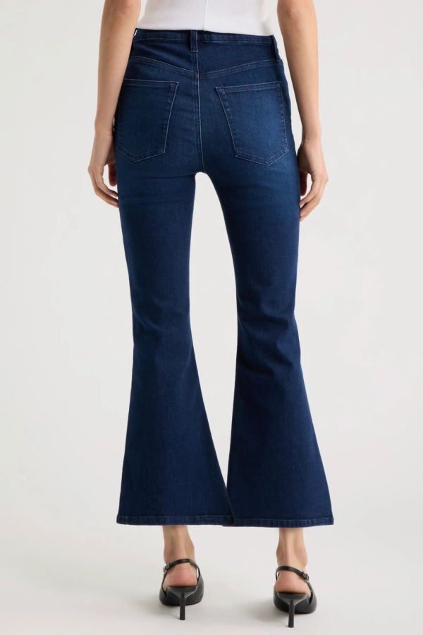 FRAME Denim The Reboot Crop Jeans - Ultraviolet