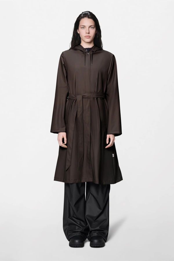 Rains A-Line Longer Jacket