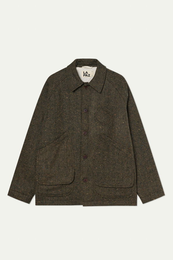 La Paz Mantero Coat - Green/Yellow