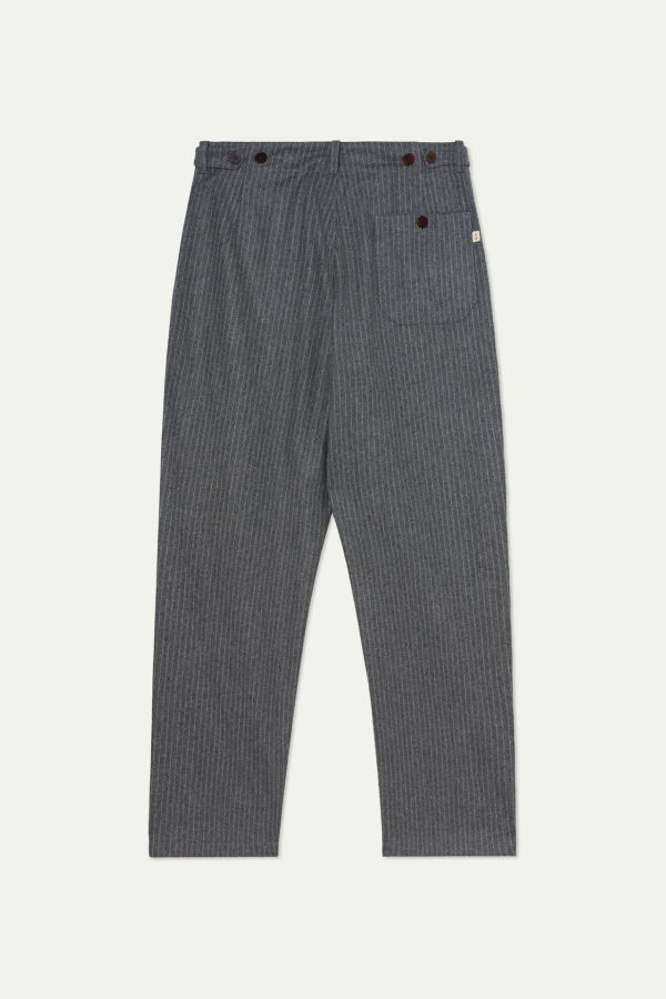La Paz Vidal Trousers - Grey Stripes
