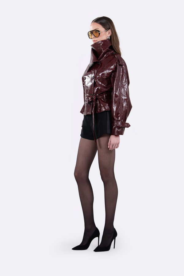 Nonchalant Label Cassidy Jacket - Ruby