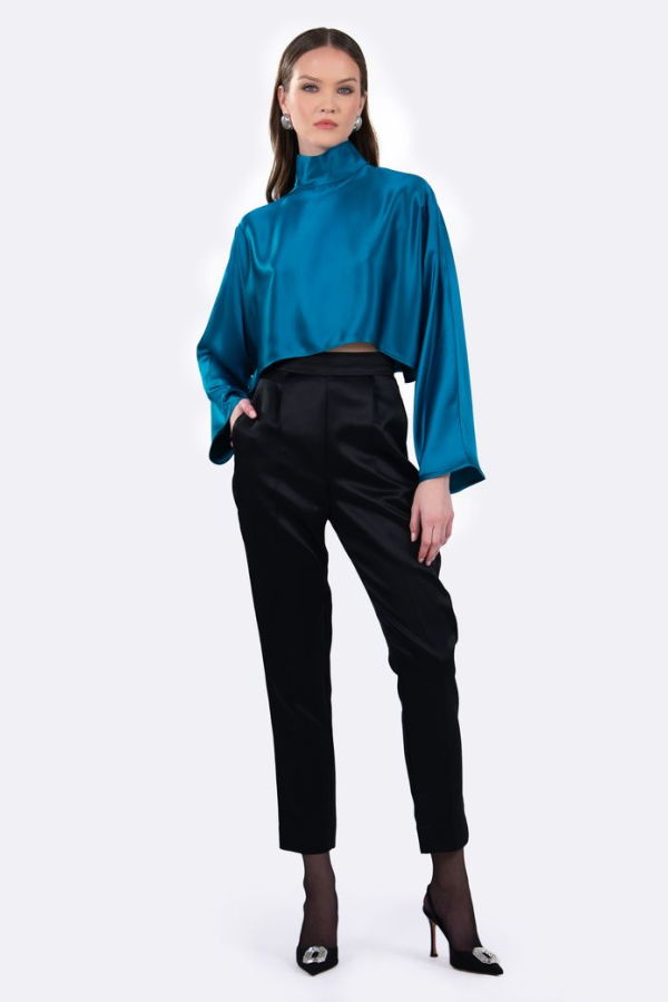 Nonchalant Label Ingrid Top - Teal