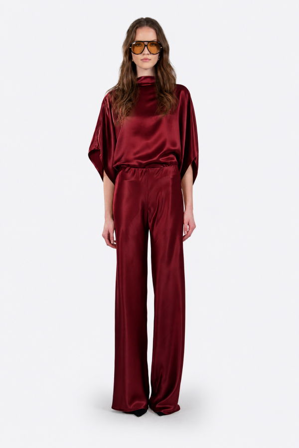 Nonchalant Label Olympia Top - Ruby